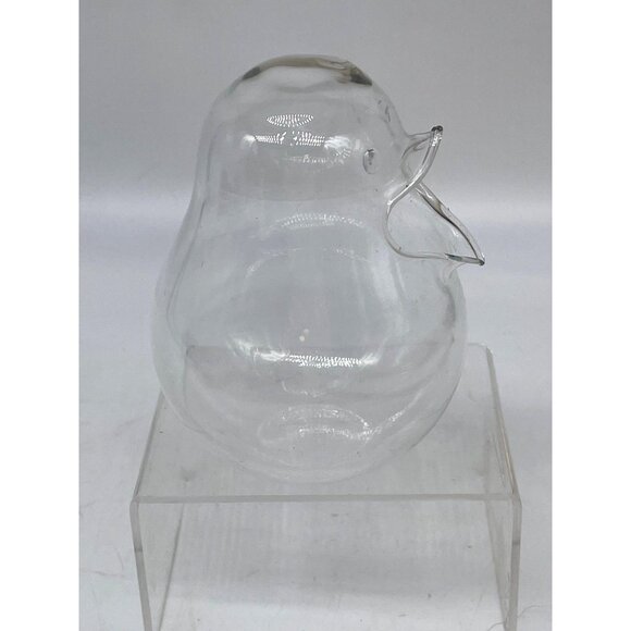 MCM Pyrex Open Mouth Chicken Hen Candy Nut Dispenser Bird Clear - Picture 2 of 8